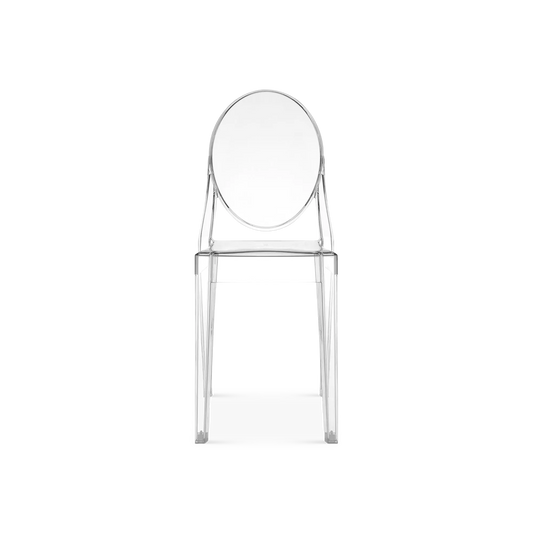 Victoria Ghost - Chaise de salle à manger en polycarbonate