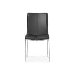 Levi - Chaise de salle à manger en cuir