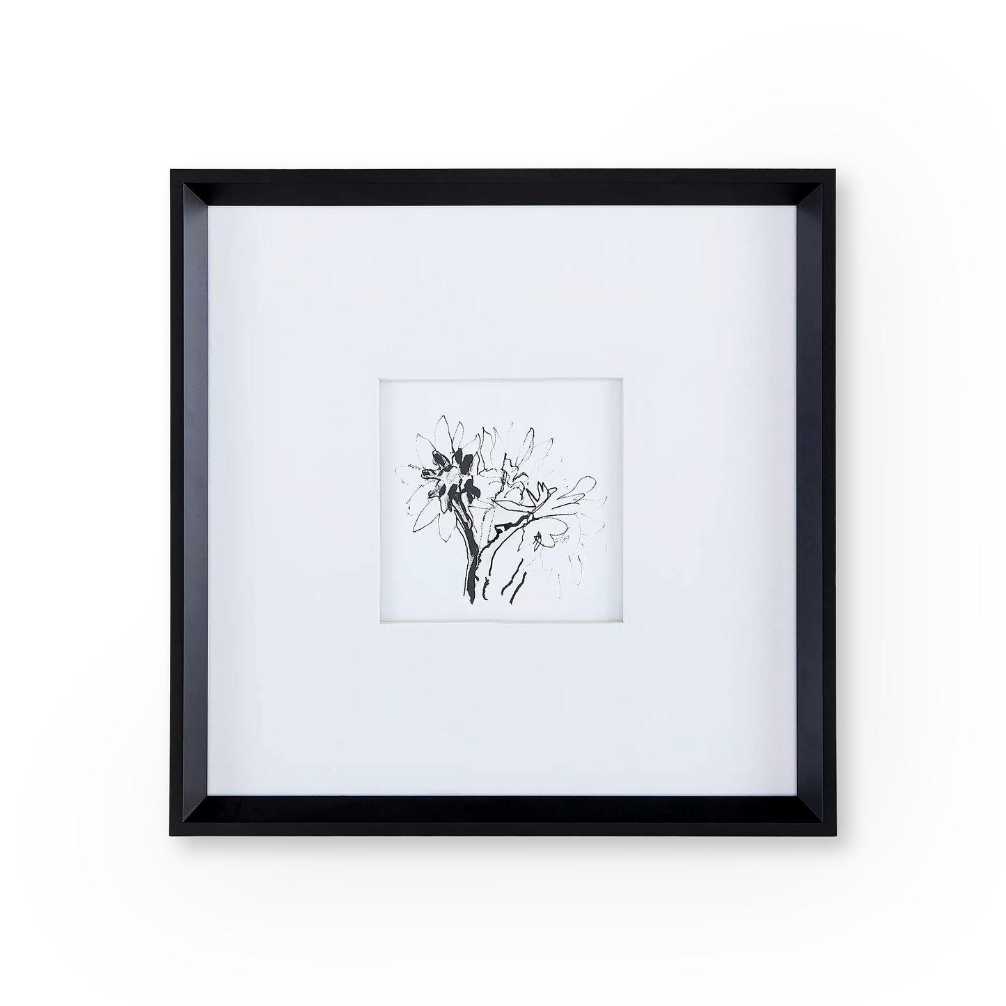 Impression Etched Floral