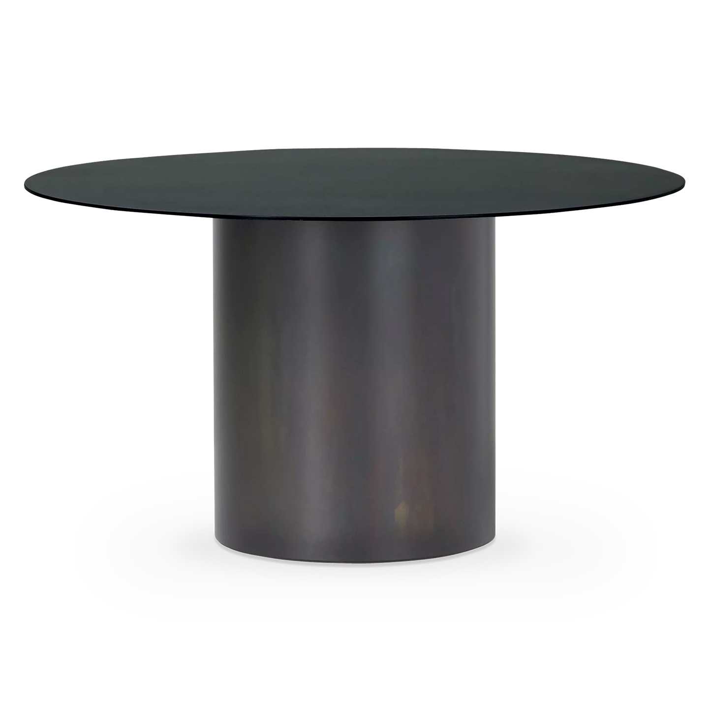 Oxydation - Table basse avec plateau en métal oxydé par Ligne Roset