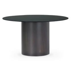 Oxydation - Coffee Table with Oxidized Metal Top by Ligne Roset
