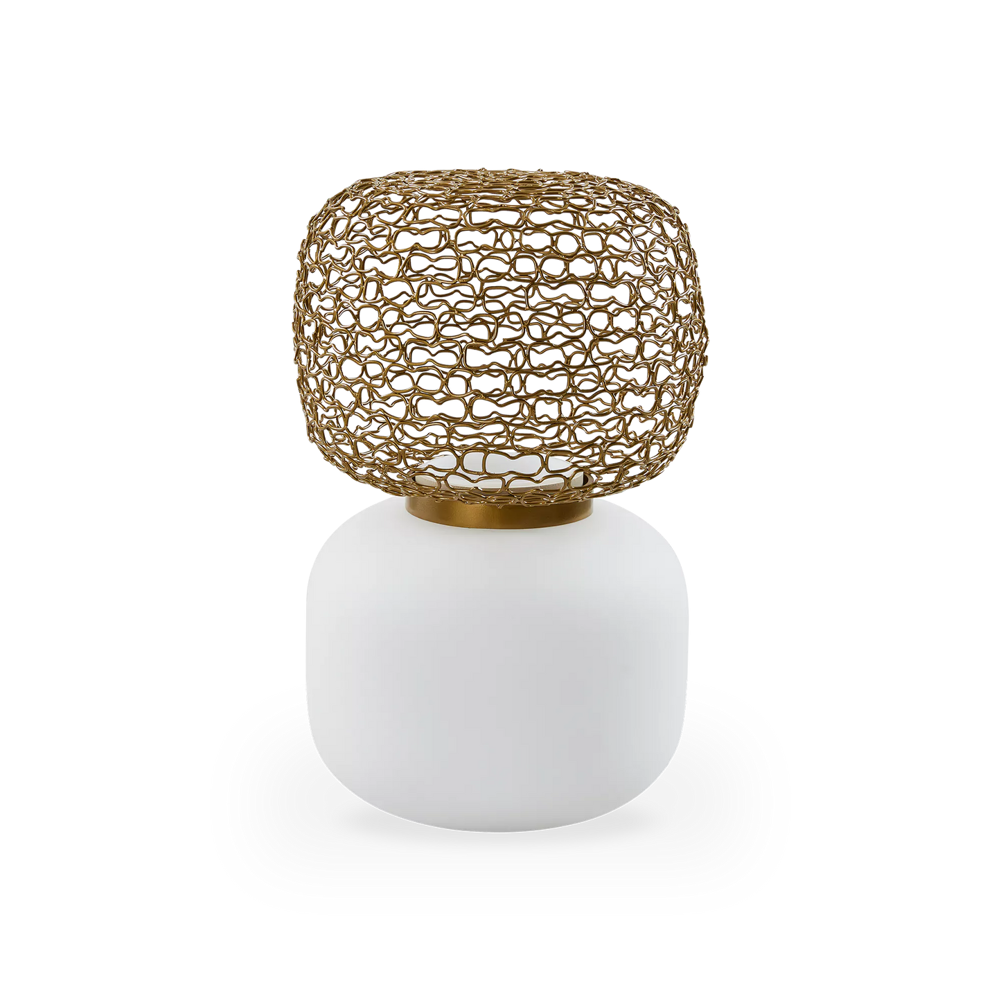 Jali - Table Lamp with Brass Mesh by Ligne Roset