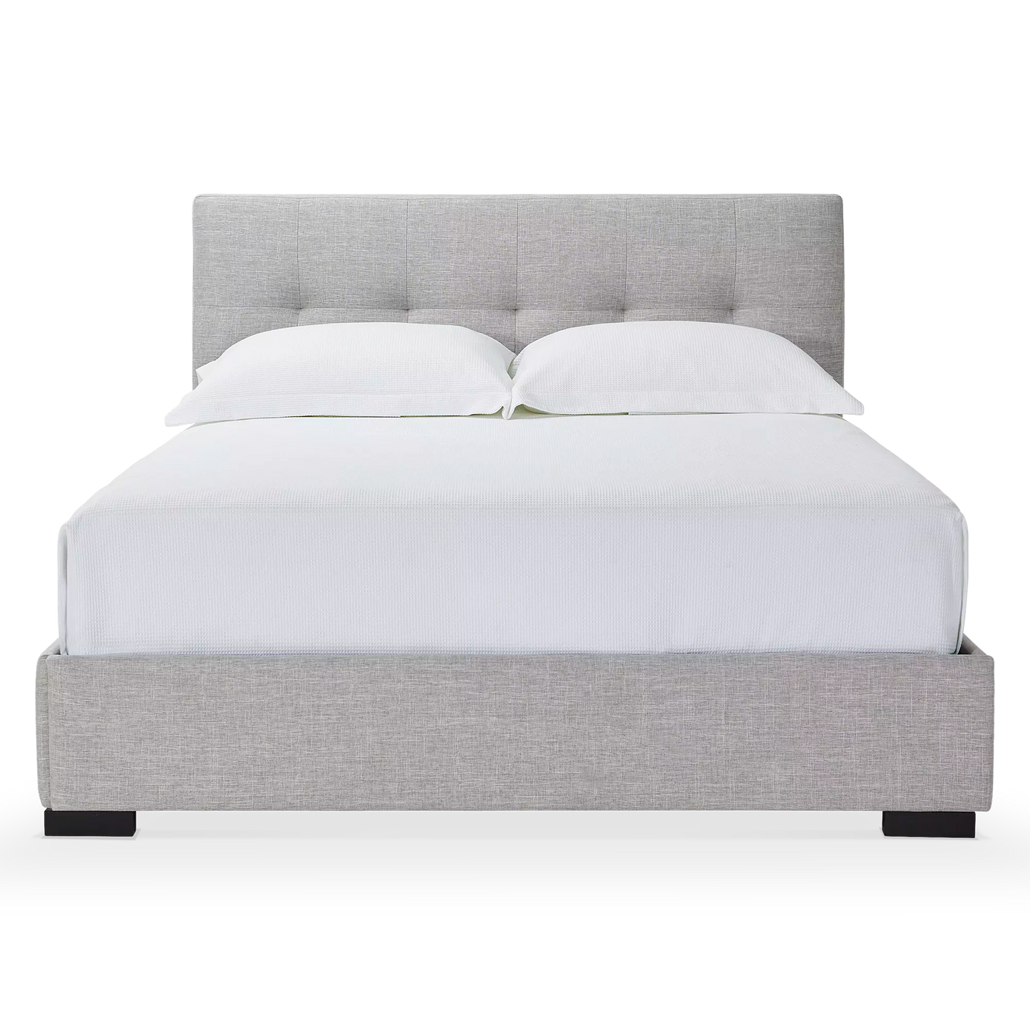 Quart de lune - Upholstered Bed with Optional Storage