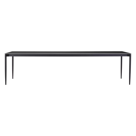 Marguerite - Table de salle à manger rectangulaire extérieure en céramique par Joli