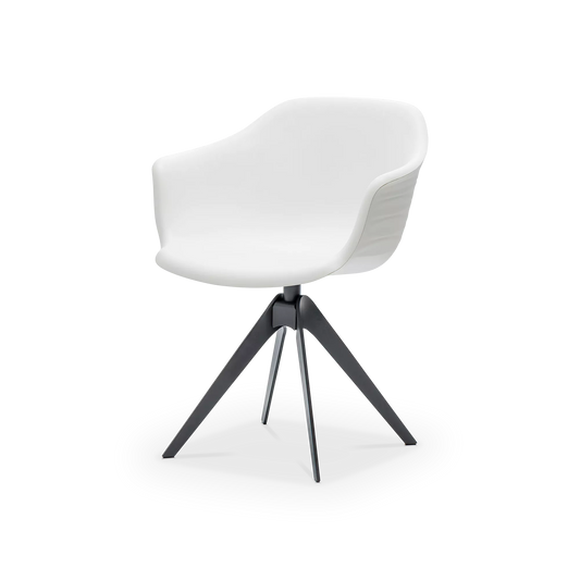 Indy - Steel Swivel Armchair