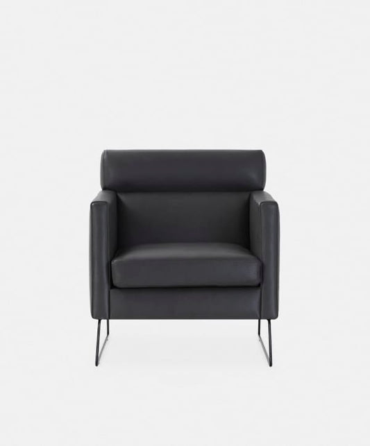 Degano - Fauteuil en cuir