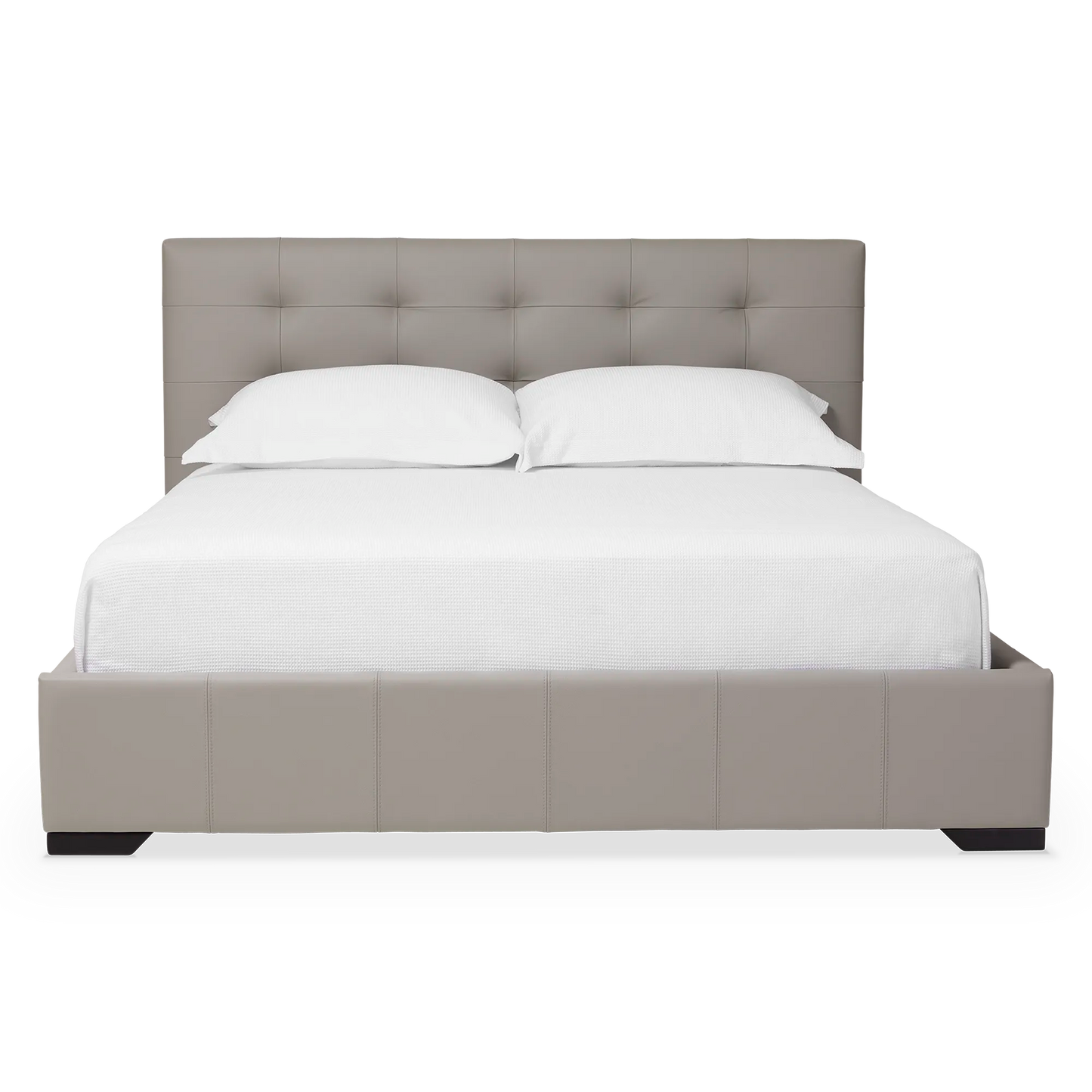 Emma - Upholstered Bed with Tufted Headboard