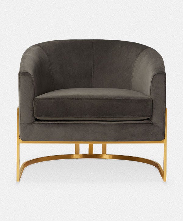 Corbin - Velvet Armchair by Four Hands