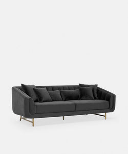 Veera - Canapé 3 places en velours