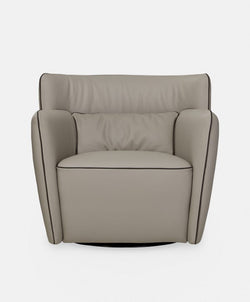 Tulip - Leather Armchair by Gamma