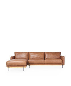 Astana - Leather Sectional Sofa