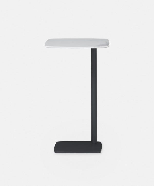 Leo - Side Table with Porcelain Top by Trica