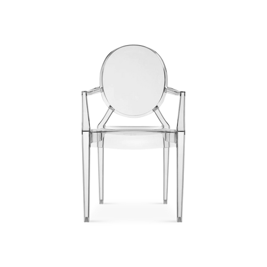 Louis Ghost - Chaise de salle à manger en plastique recyclé