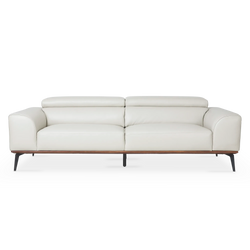 Lublin - 3-Seater Leather Sofa