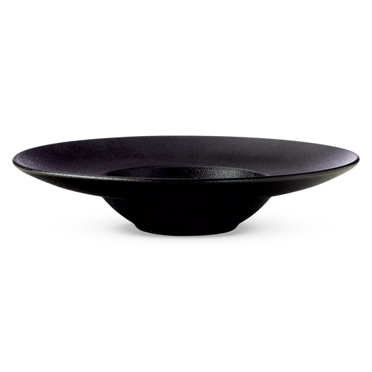 Caviar - Assiette creuse en porcelaine