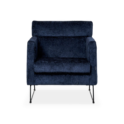 Degano - Armchair with Sled Base by Furninova