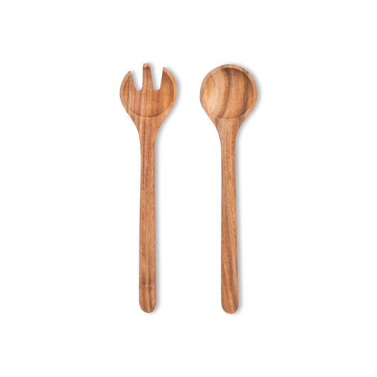 Woodwork - Couverts à salade en bois