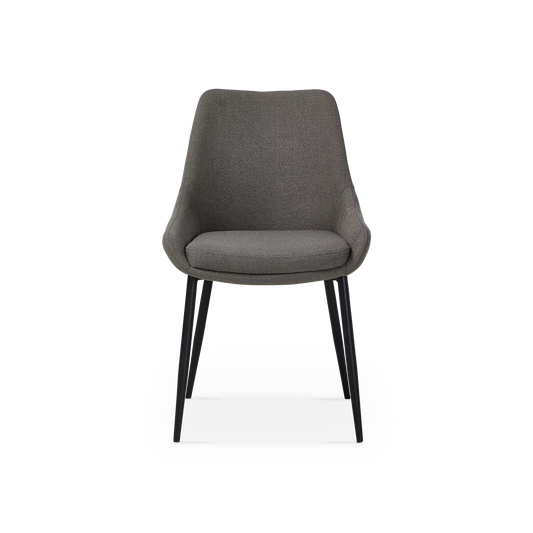 Leon - Chaise de salle à manger en tissu