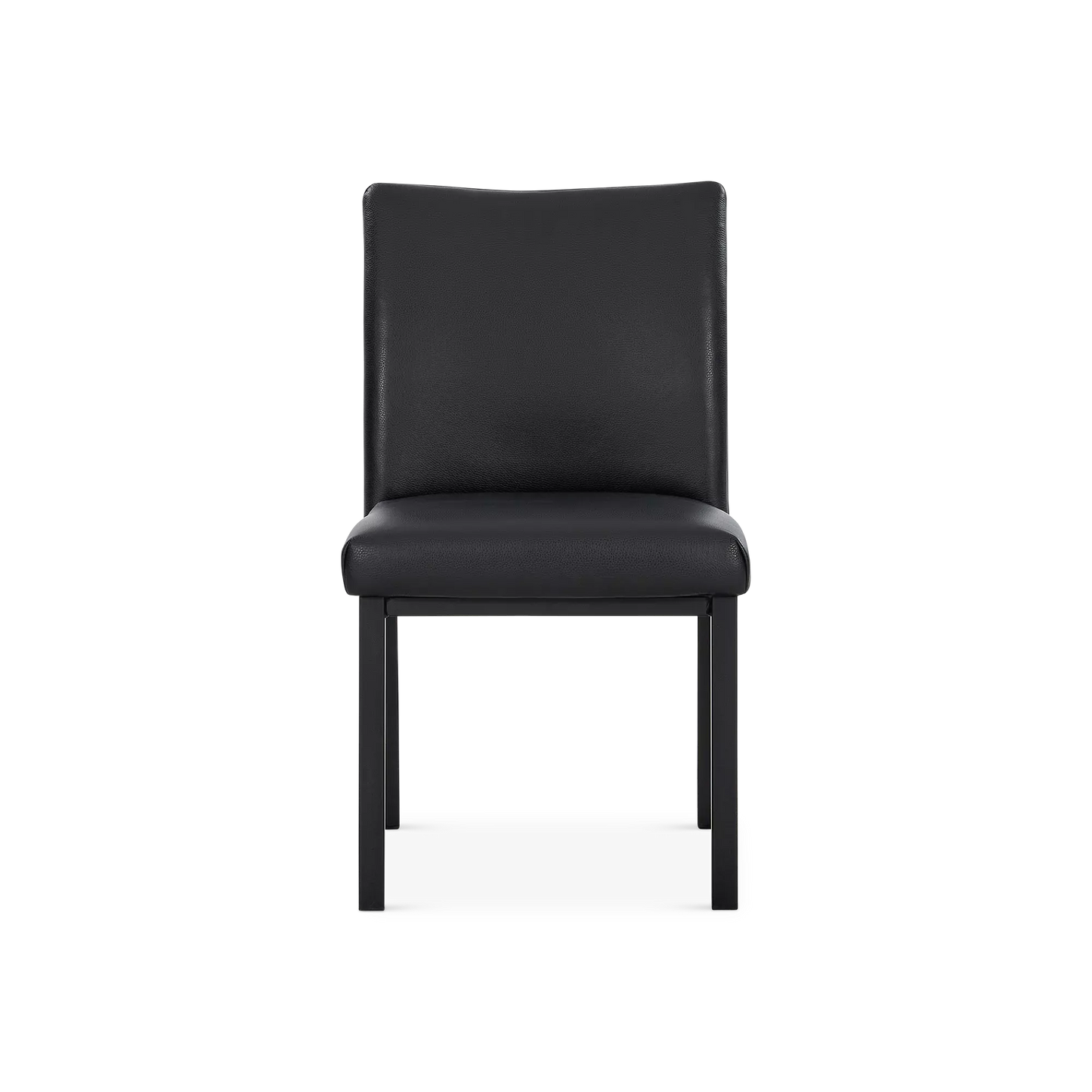Biscaro - Chaise de salle à manger en imitation de cuir rembourré par Trica