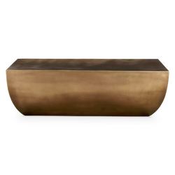 Caroline - Antique Brass Coffee Table