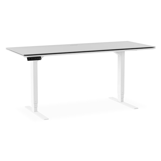 Centro 6451-2 - Tempered Glass Desk