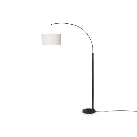 Bowery - Lampe sur pied en métal