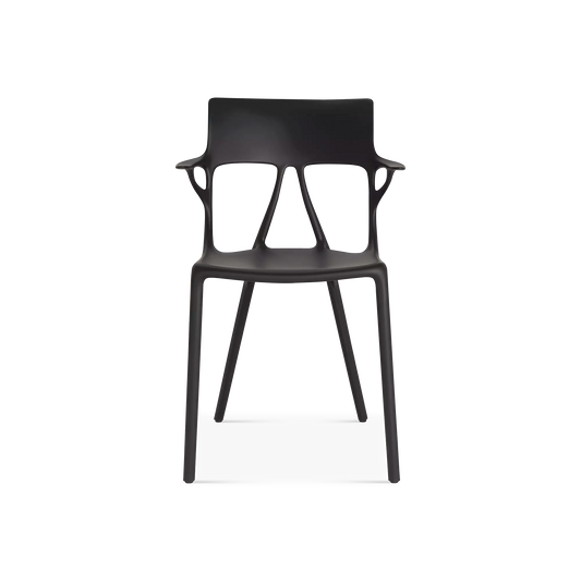 A.I. - Chaise de salle à manger en plastique recyclé