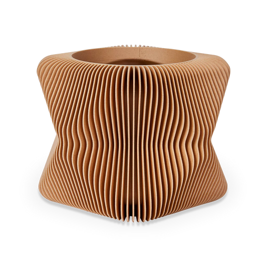 Terres d’ombres - Vase en bois
