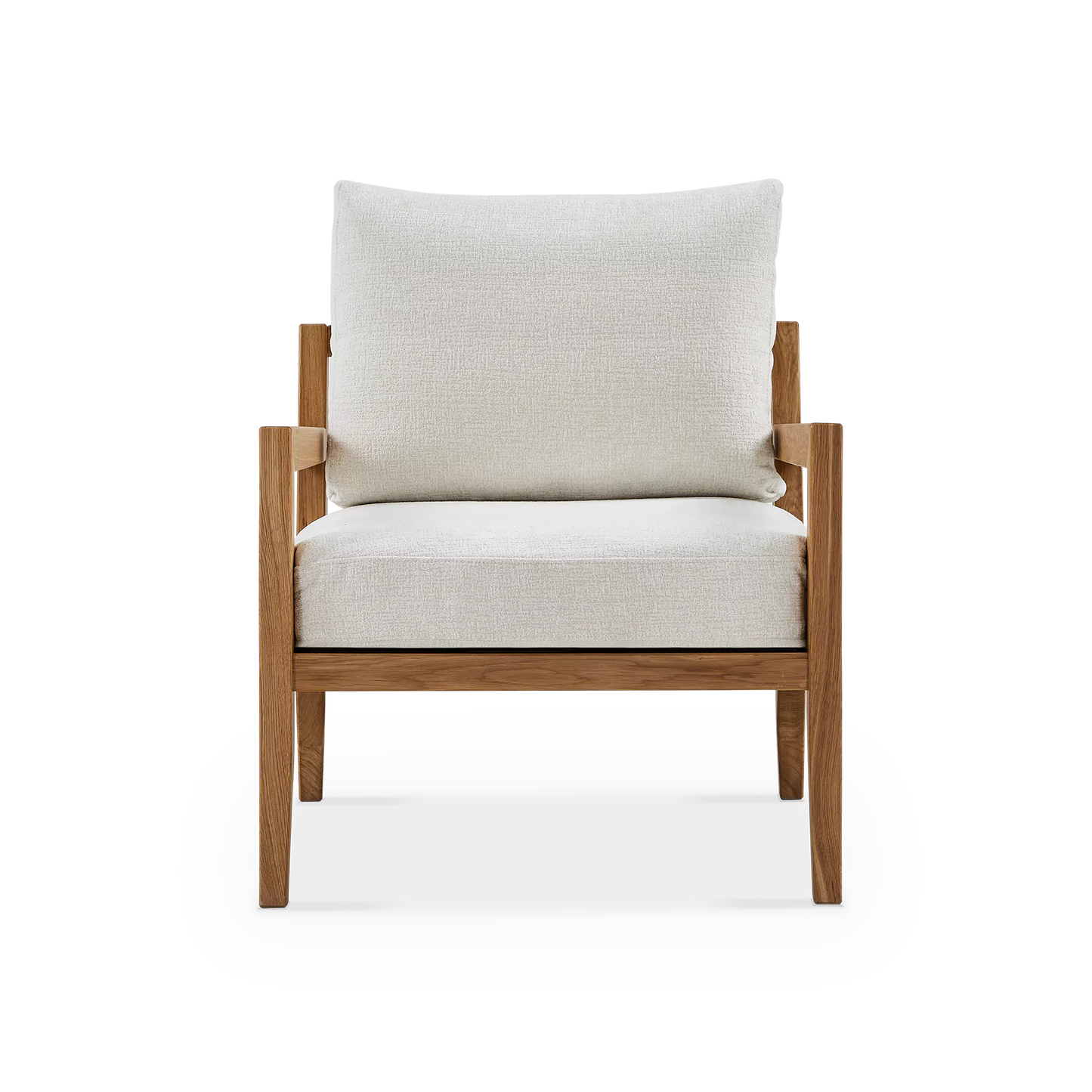 Karetta - Oak Wood Armchair by Furninova