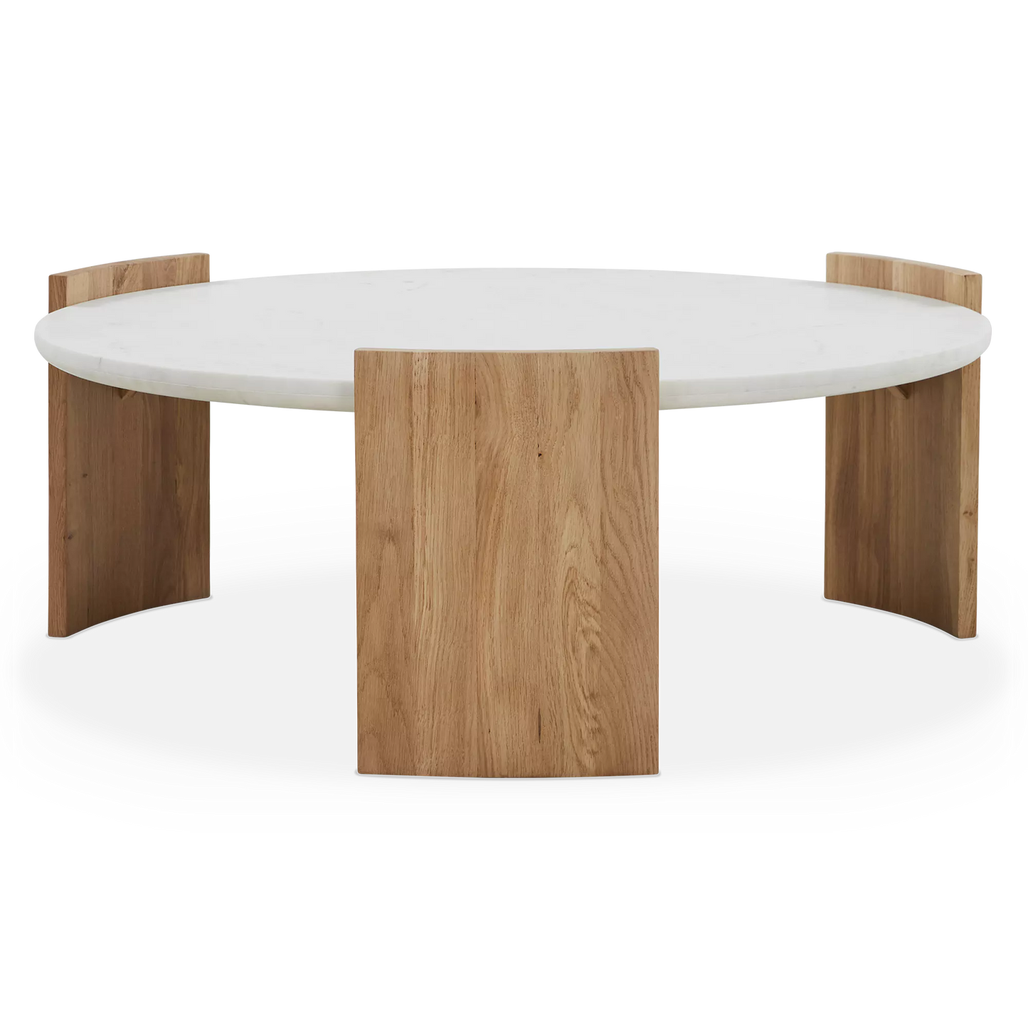 Dala - Marble and Solid Oak Coffee Table