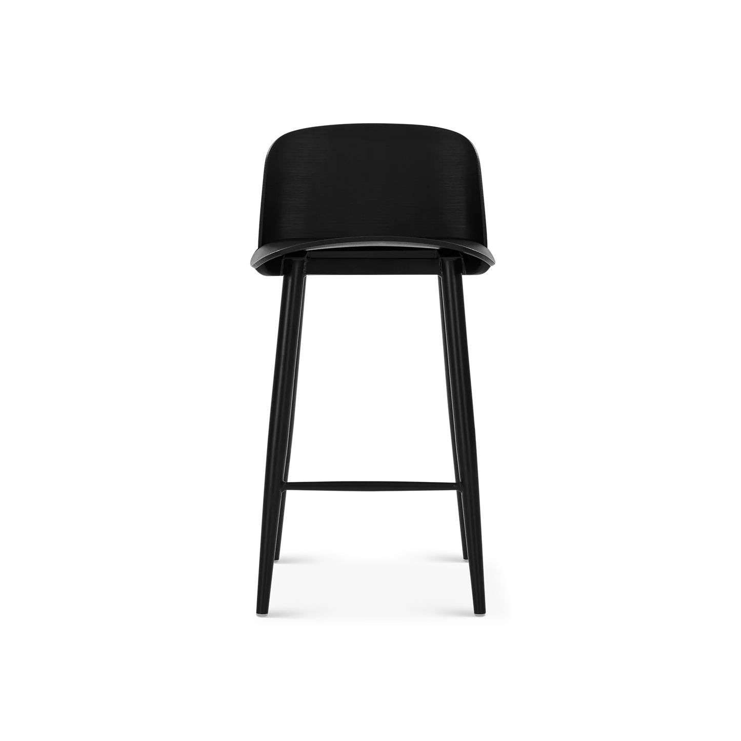 Looey - Tabouret de comptoir noir