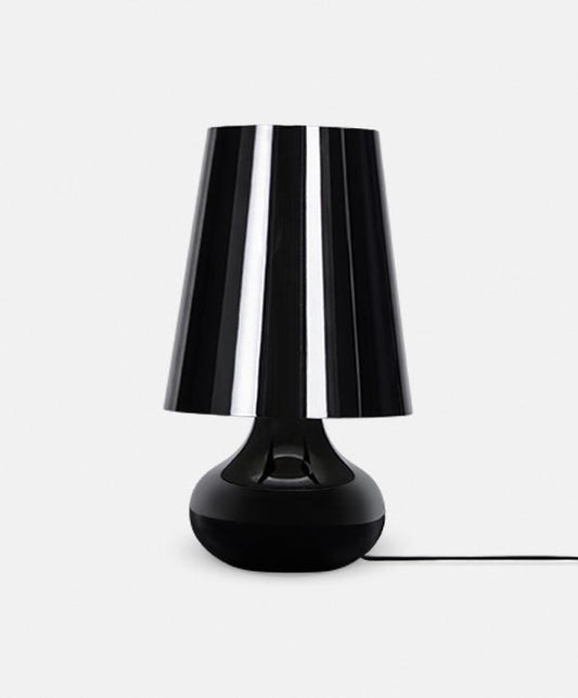 Cindy - Lampe de table en acier chromé