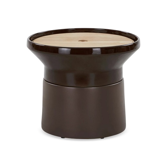 Coso - Table d'appoint extérieure en céramique par Gloster