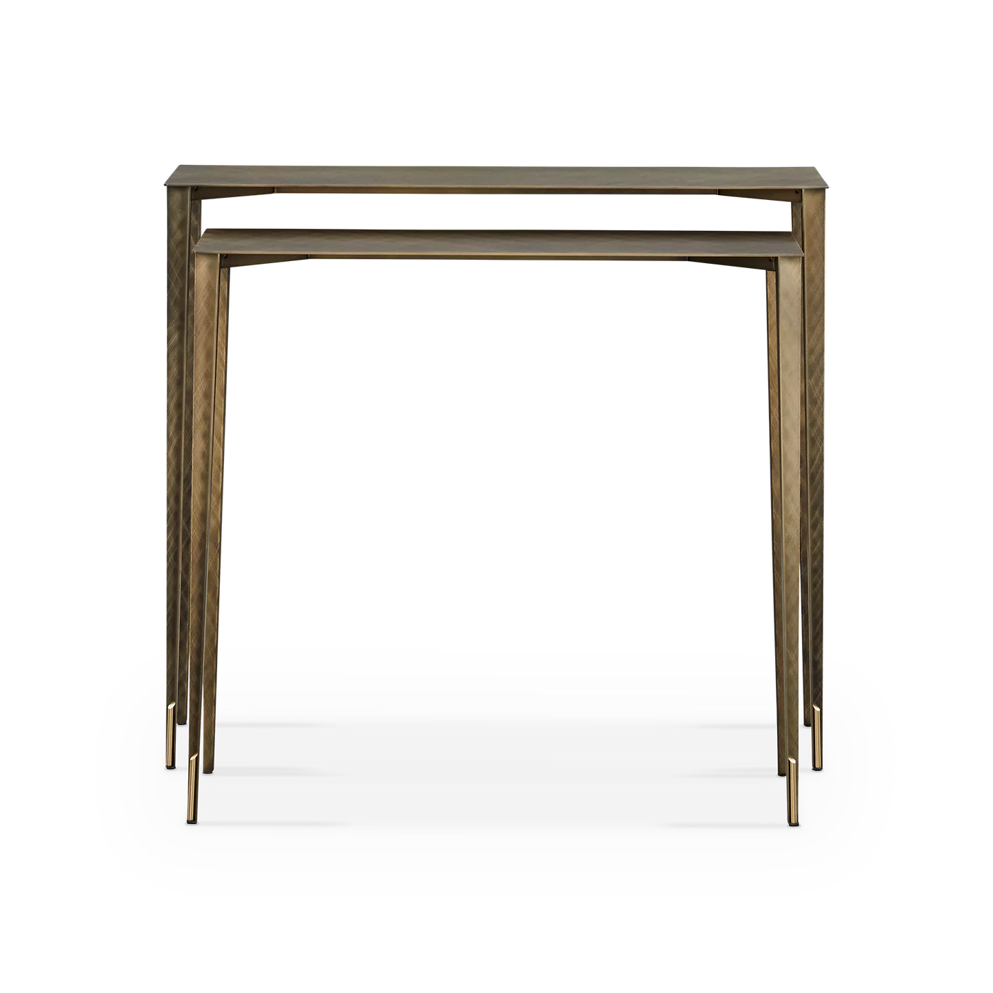 Etoile - Consoles en laiton brossé par Cattelan Italia