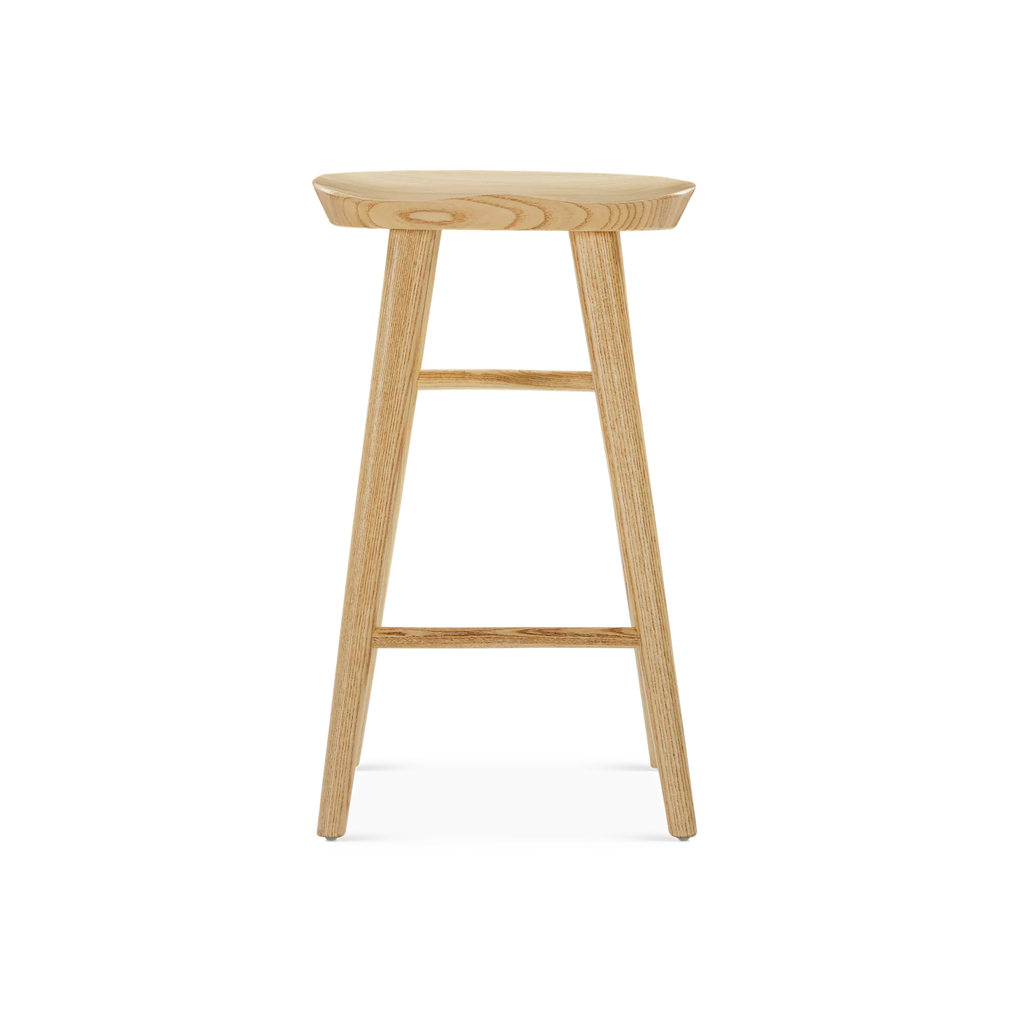 Ludo - Tabouret de comptoir en bois
