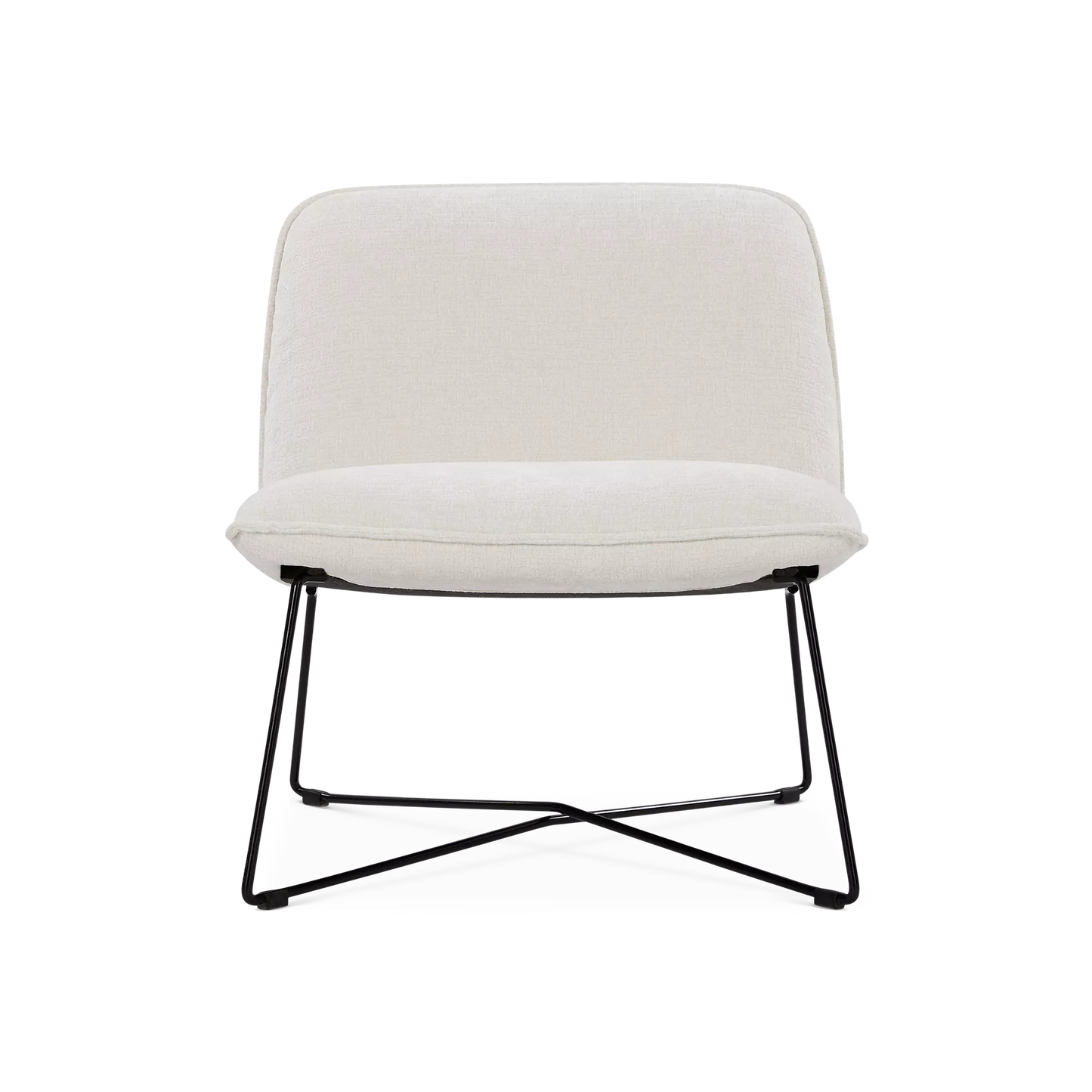 Fly - Fauteuil en tissu velouté