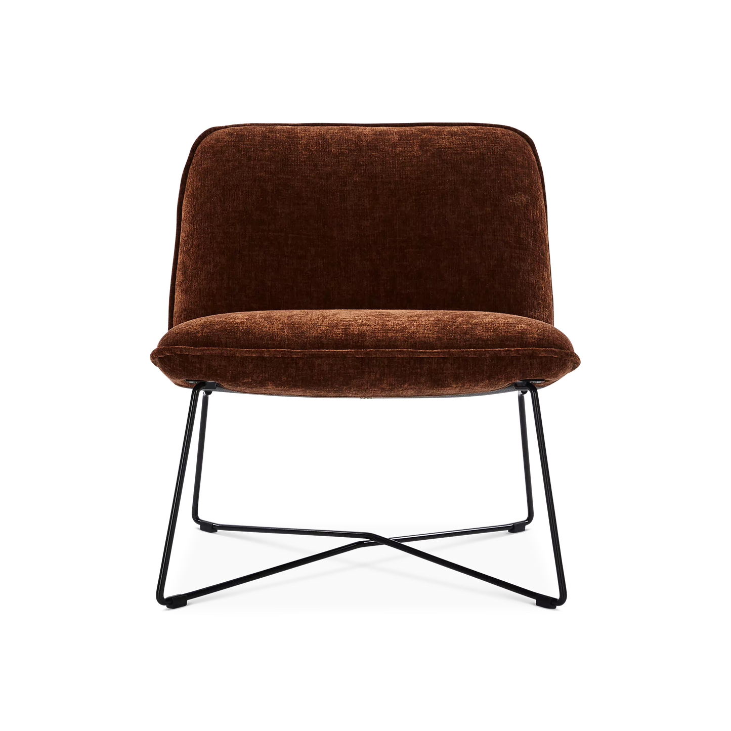 Fly - Fauteuil en tissu velouté