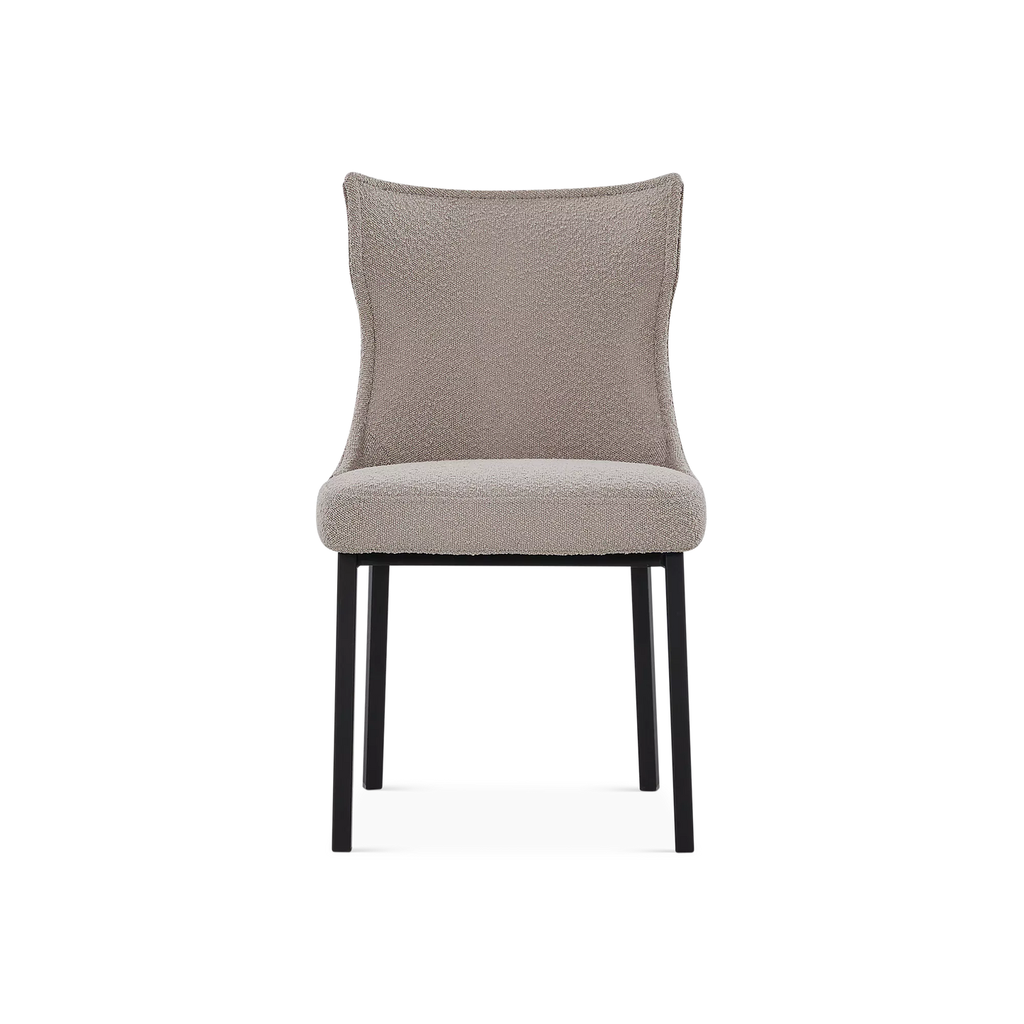 Luna - Chaise de salle à manger avec dos matelassé par Trica