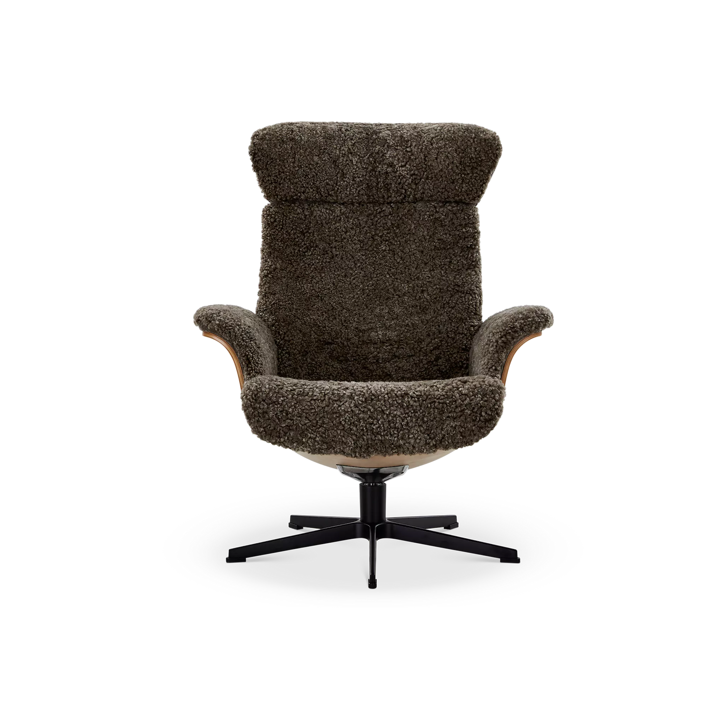 Time Out - Fauteuil inclinable en peau de mouton par Conform