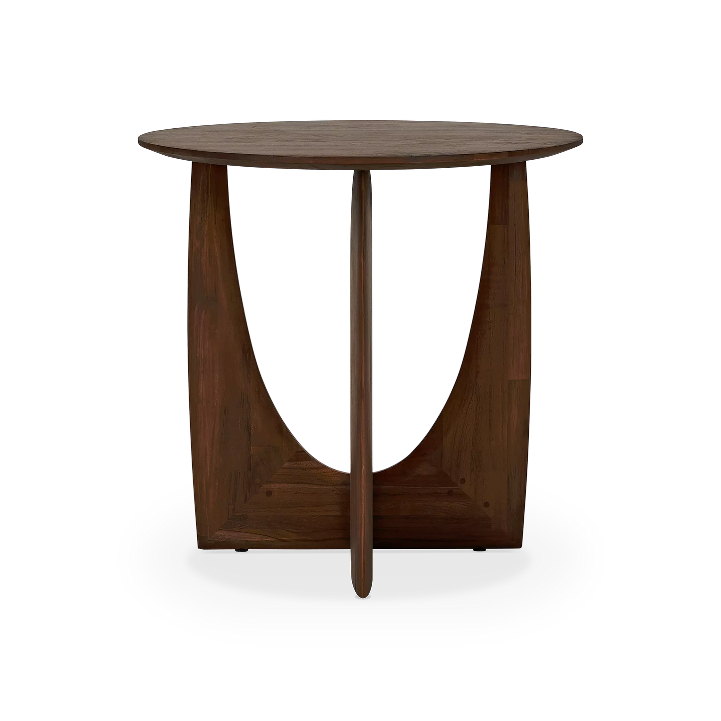 Geometric - Table d’appoint en bois massif par Ethnicraft