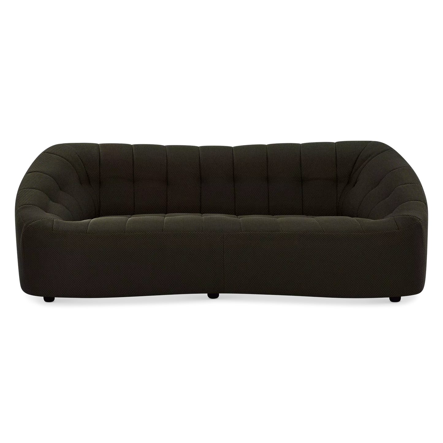 Armonia - Channel Tufted Fabric Sofa