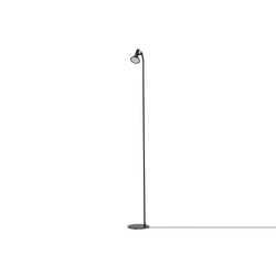 Asha - Floor Lamp in Black Metal by Ligne Roset