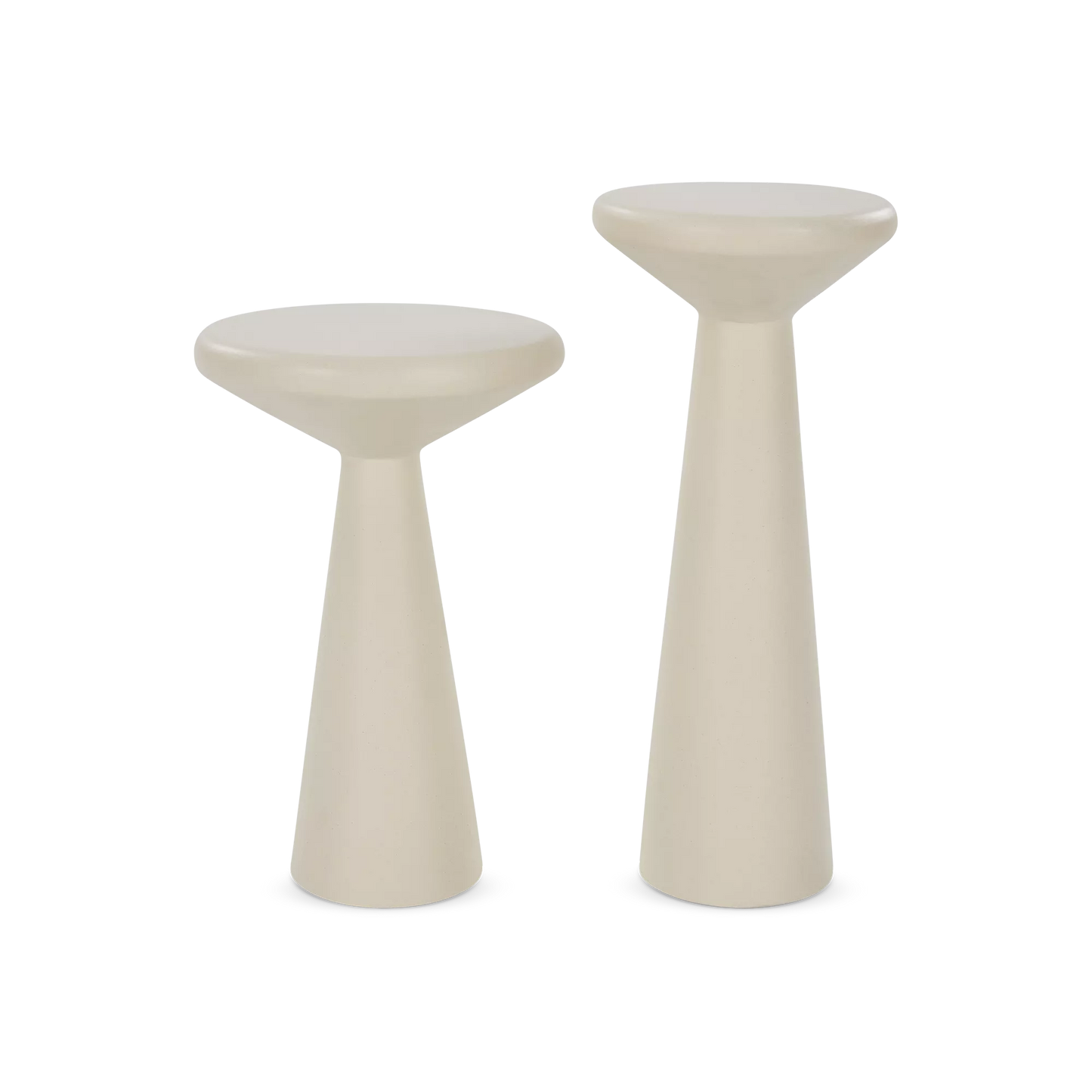 Ravine - Ensemble de tables d’appoint en béton par Four Hands