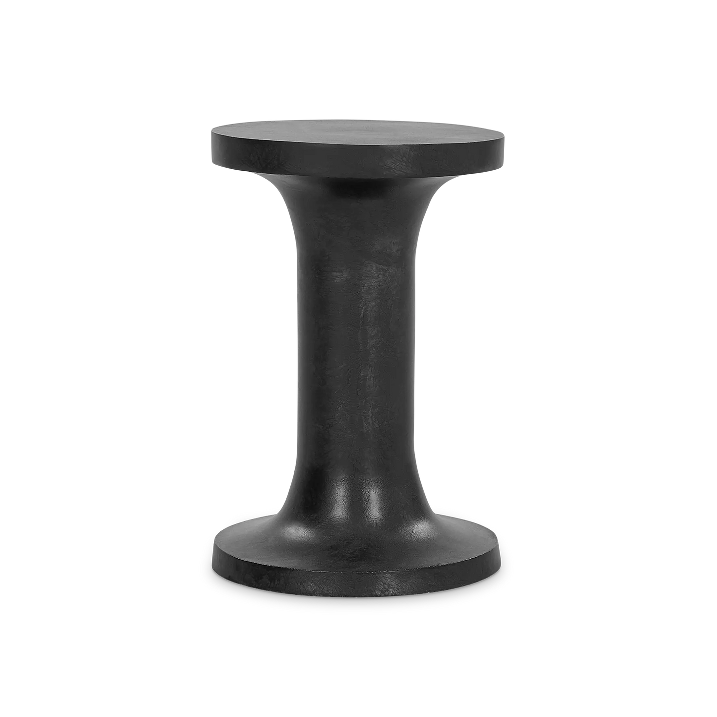 Gino - Table d’appoint en aluminium texturé par Four Hands