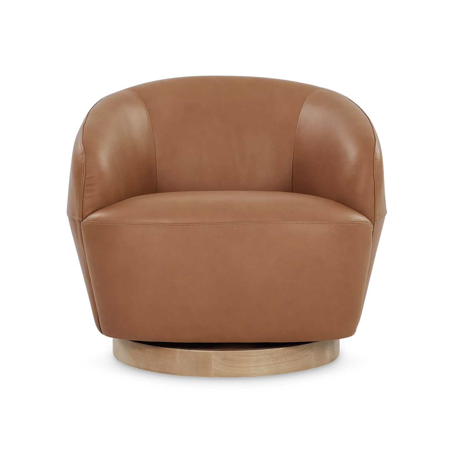 Pao - Leather Swivel Chair