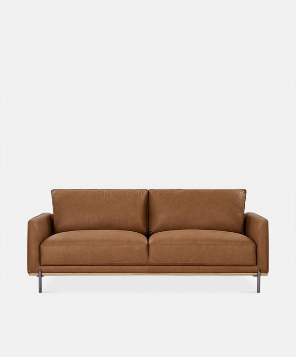 Edgar - 2-Seater Leather Sofa