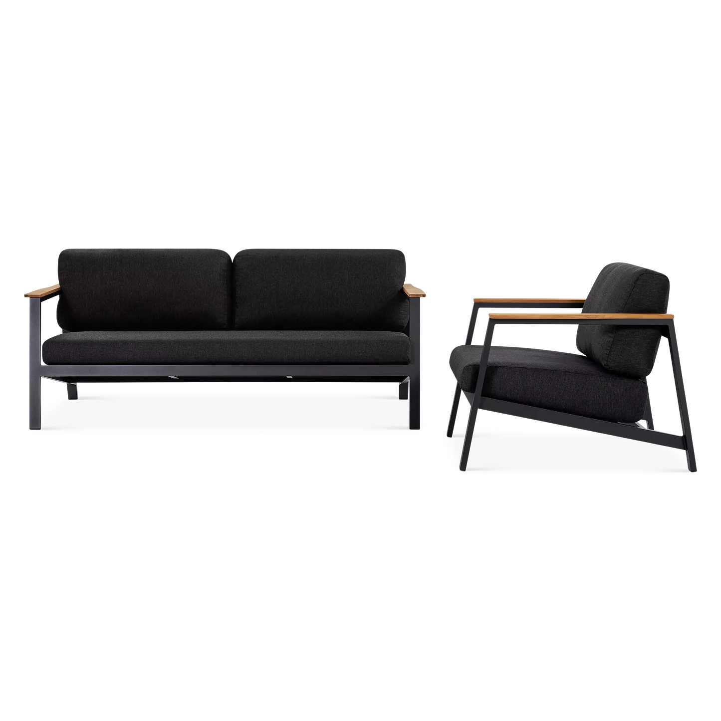 Ensemble canapé et fauteuil Geo
