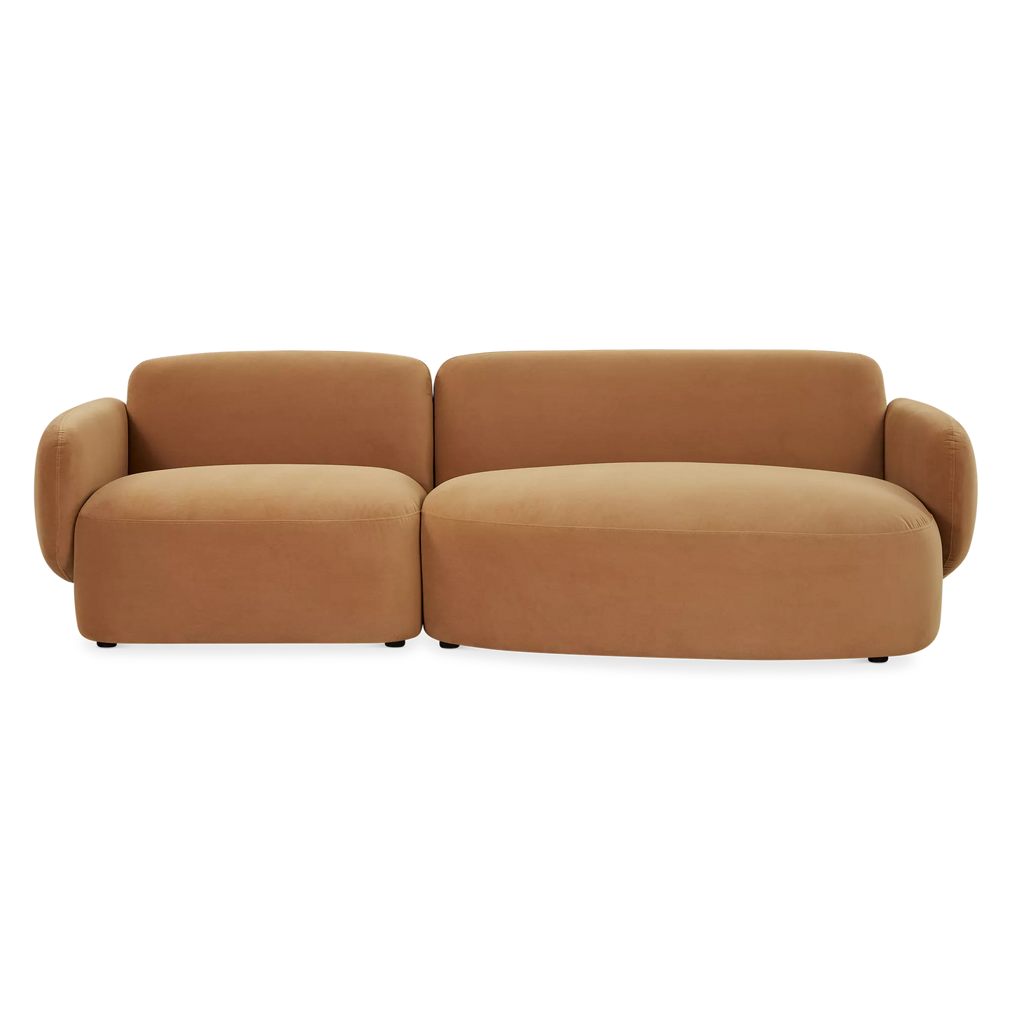 Gustave - Fabric-Upholstered Sectional Sofa