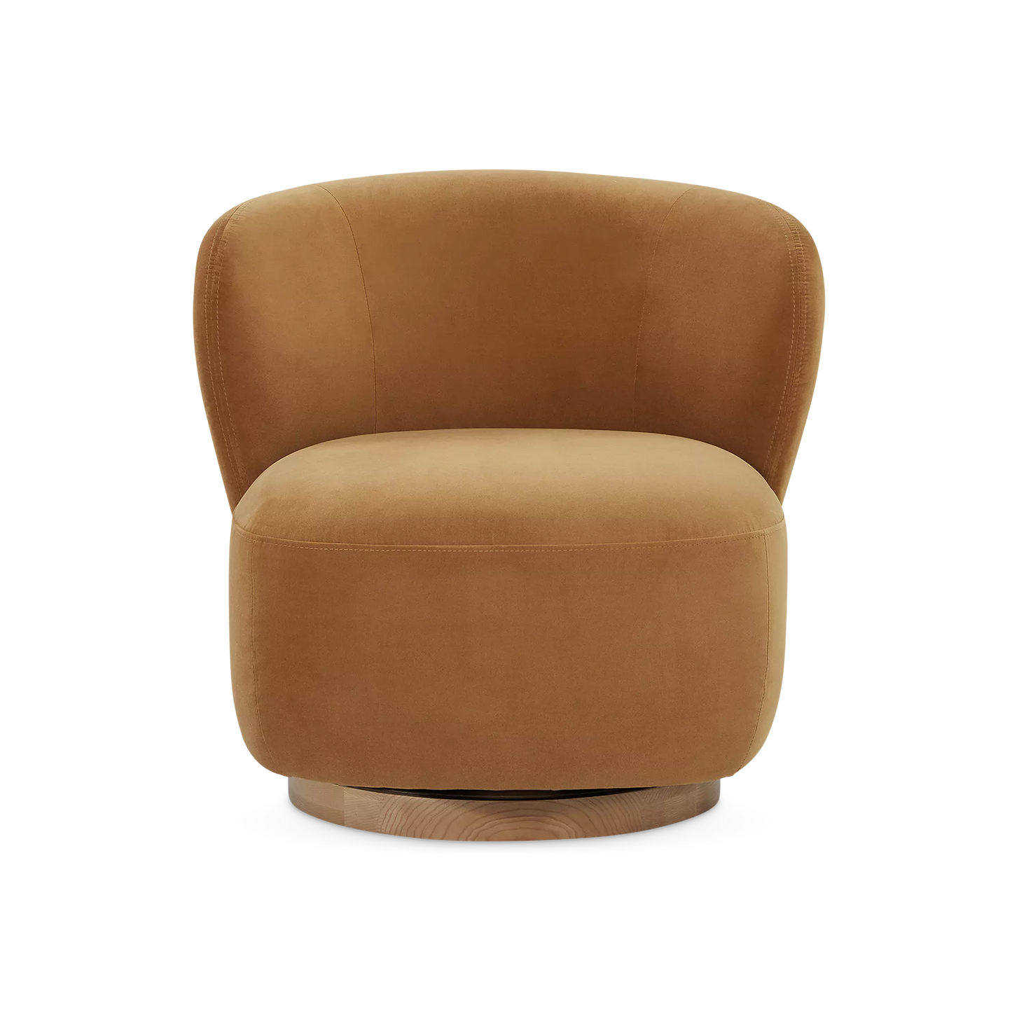 Sesame - Fauteuil pivotant en velours