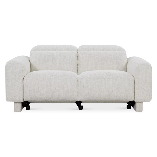 Aline - Canapé inclinable électrique en tissu